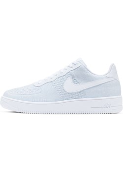 Buty Nike Air Force 1 Flyknit 2.0 - Biel ze sklepu Nike poland w kategorii Buty sportowe męskie - zdjęcie 183609445