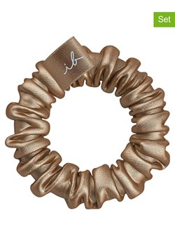 Invisibobble Gumki (4 szt.) &quot;Sprunchie Slim&quot; w kolorze jasnobrązowo-czarnym ze sklepu Limango Polska w kategorii Gumki do włosów - zdjęcie 183609668