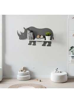 Woody Kids Regał ścienny w kolorze biało-szarym-  33 x 25 x 10 cm ze sklepu Limango Polska w kategorii Meble dziecięce - zdjęcie 183609996