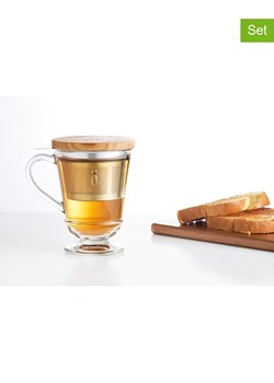 La Rochère France 3-częściowy zestaw "Abeille" w kolorze jasnobrązowym - 280 ml ze sklepu Limango Polska w kategorii Dzbanki i zaparzacze - zdjęcie 183610019