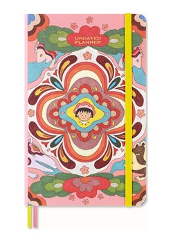 Moleskine Planer &quot;Sakura&quot; ze wzorem - 13 x 21 cm ze sklepu Limango Polska w kategorii Akcesoria biurowe - zdjęcie 183610547