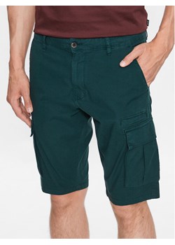 s.Oliver Szorty materiałowe 2128986 Zielony Relaxed Fit ze sklepu MODIVO w kategorii Spodenki męskie - zdjęcie 183612508