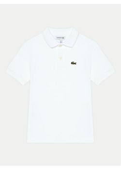Lacoste Polo PJ2909 Biały Regular Fit ze sklepu MODIVO w kategorii T-shirty chłopięce - zdjęcie 183612705