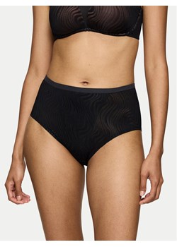 Triumph Figi klasyczne z wysokim stanem Shape Smart Ellipse 10222289 Czarny ze sklepu MODIVO w kategorii Majtki damskie - zdjęcie 183612788