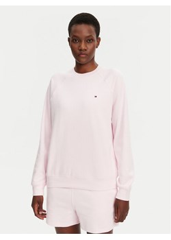 Tommy Hilfiger Bluza UW0UW05771 Różowy Regular Fit ze sklepu MODIVO w kategorii Bluzy damskie - zdjęcie 183612805