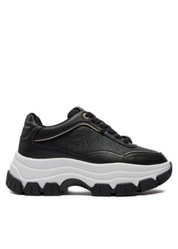 Guess Sneakersy Berrett FLTBER ELE12 Czarny ze sklepu MODIVO w kategorii Buty sportowe damskie - zdjęcie 183612818