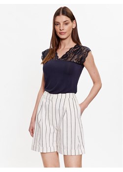 Culture Bluzka Poppy 50100306 Granatowy Regular Fit ze sklepu MODIVO w kategorii Bluzki damskie - zdjęcie 183612988