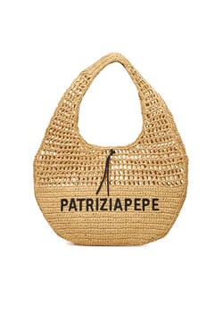 Patrizia Pepe Torebka 2B0120/V039 Beżowy ze sklepu MODIVO w kategorii Torby Shopper bag - zdjęcie 183613127