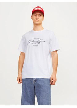 Jack&Jones T-Shirt Erris 12256799 Biały Standard Fit ze sklepu MODIVO w kategorii T-shirty męskie - zdjęcie 183613137