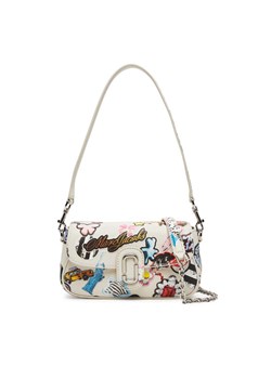 Marc Jacobs Torebka The Sticker Clover Shoulder Bag 2S5HSH027H02 Biały ze sklepu MODIVO w kategorii Listonoszki - zdjęcie 183613138