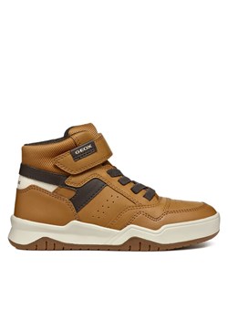 Sneakersy Geox J Perth Boy J367RF 0MEFU C2286 M Brązowy ze sklepu eobuwie.pl w kategorii Buty zimowe dziecięce - zdjęcie 183619006