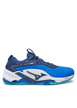 Buty halowe Mizuno Wave Stealth Neo 2 X1GA2400 Niebieski ze sklepu eobuwie.pl w kategorii Buty sportowe męskie - zdjęcie 183619038
