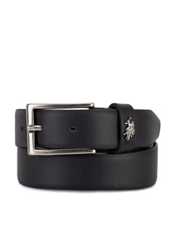 Pasek U.S. Polo Assn. AIUXT2375MHN Czarny ze sklepu eobuwie.pl w kategorii Paski męskie - zdjęcie 183619098