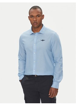Aeronautica Militare Koszula 251CA1276CT3292 Niebieski Regular Fit ze sklepu MODIVO w kategorii Koszule męskie - zdjęcie 183620235