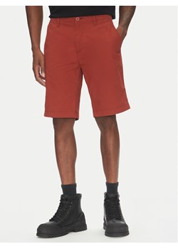 Timberland Szorty materiałowe TB0A5U2K Czerwony Regular Fit ze sklepu MODIVO w kategorii Spodenki męskie - zdjęcie 183620328