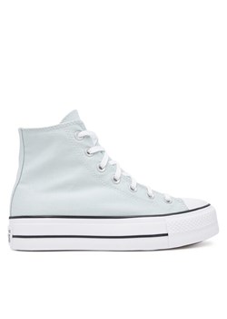 Converse Trampki Chuck Taylor All Star Lift Platform A11873C Błękitny ze sklepu MODIVO w kategorii Trampki damskie - zdjęcie 183620378