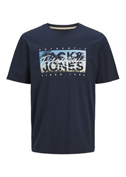 Jack&Jones T-Shirt Colton 12268438 Granatowy Standard Fit ze sklepu MODIVO w kategorii T-shirty męskie - zdjęcie 183620465