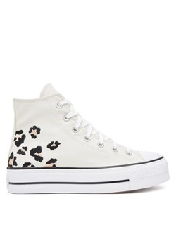 Converse Trampki Chuck Taylor All Star Lift Platform A14936C Écru ze sklepu MODIVO w kategorii Trampki damskie - zdjęcie 183620467