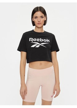 Reebok T-Shirt II3221 Czarny ze sklepu MODIVO w kategorii Bluzki damskie - zdjęcie 183620516