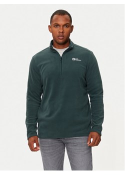 Jack Wolfskin Polar Taunus 1709522 Zielony Regular Fit ze sklepu MODIVO w kategorii Bluzy męskie - zdjęcie 183620518