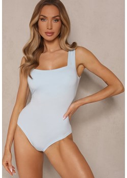 Jasnoniebieskie Body Euniopis ze sklepu renee.pl w kategorii Body damskie - zdjęcie 183622658