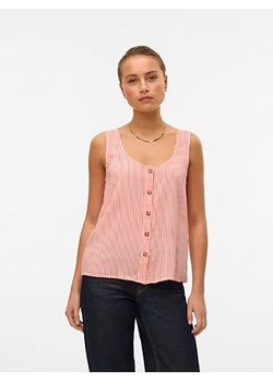 Vero Moda Top w kolorze czerwono-białym ze sklepu Limango Polska w kategorii Bluzki damskie - zdjęcie 183623746