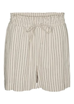 Vero Moda Szorty w kolorze beżowo-czarnym ze sklepu Limango Polska w kategorii Szorty - zdjęcie 183623758