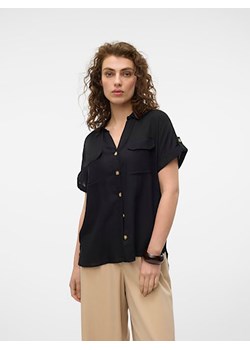 Vero Moda Bluzka w kolorze czarnym ze sklepu Limango Polska w kategorii Koszule damskie - zdjęcie 183624005