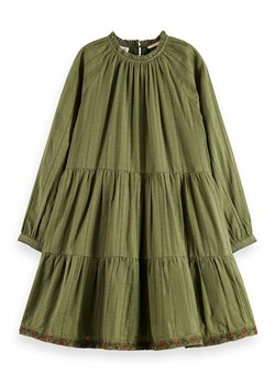 Scotch &amp; Soda Sukienka w kolorze khaki ze sklepu Limango Polska w kategorii Sukienki dziewczęce - zdjęcie 183625337