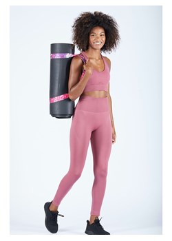 Onamaste Legginsy sportowe &quot;Elisa&quot; w kolorze szaroróżowym ze sklepu Limango Polska w kategorii Spodnie damskie - zdjęcie 183625639