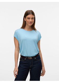 Vero Moda Koszulka w kolorze błękitnym ze sklepu Limango Polska w kategorii Bluzki damskie - zdjęcie 183625708