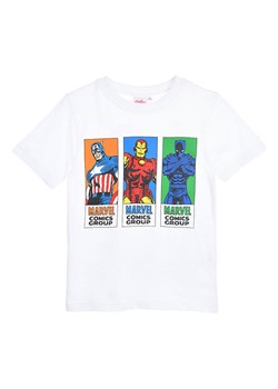 Avengers Koszulka &quot;Avengers Classic&quot; w kolorze białym ze wzorem ze sklepu Limango Polska w kategorii T-shirty chłopięce - zdjęcie 183626195