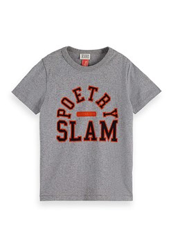 Scotch &amp; Soda Koszulka w kolorze szaro-czerwonym ze sklepu Limango Polska w kategorii T-shirty chłopięce - zdjęcie 183626449