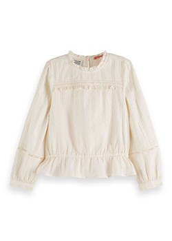 Scotch &amp; Soda Bluzka w kolorze kremowym ze sklepu Limango Polska w kategorii Bluzki dziewczęce - zdjęcie 183626457