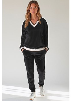 Komplet bluza+spodnie Vivisence 9201kmpl czarny ze sklepu kontri.pl w kategorii Komplety i garnitury damskie - zdjęcie 183626779