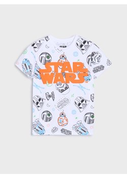 Sinsay - Koszulka z nadrukiem Star Wars - biały ze sklepu Sinsay w kategorii T-shirty chłopięce - zdjęcie 183627175