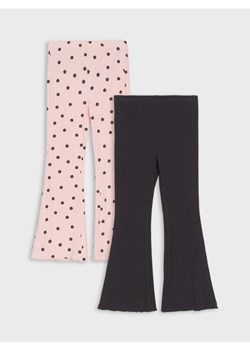 Sinsay - Rozszerzane legginsy 2 pack - wielobarwny ze sklepu Sinsay w kategorii Spodnie dziewczęce - zdjęcie 183627208