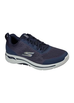 Buty Skechers Go Walk Arch Fit Idyllic 216116NVGD niebieskie ze sklepu ButyModne.pl w kategorii Buty sportowe męskie - zdjęcie 183628446