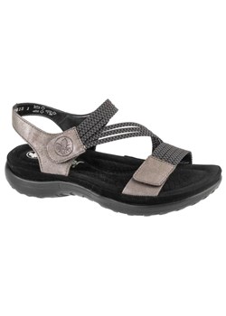 Sandały Rieker Sandals 64870-42 szare ze sklepu ButyModne.pl w kategorii Sandały damskie - zdjęcie 183628457