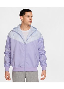 Męska kurtka z kapturem Nike Sportswear Windrunner - Fiolet ze sklepu Nike poland w kategorii Kurtki męskie - zdjęcie 183628739