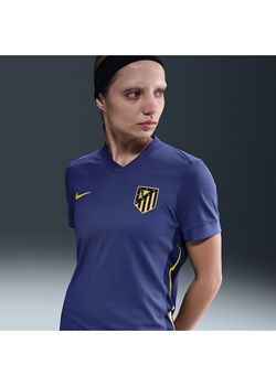 Damska koszulka piłkarska Nike Dri-FIT Atlético Madryt Stadium 2025/26 (wersja wyjazdowa) – replika - Niebieski ze sklepu Nike poland w kategorii Bluzki damskie - zdjęcie 183628745