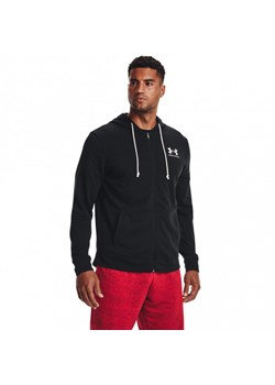 Męska bluza dresowa rozpinana z kapturem UNDER ARMOUR UA RIVAL TERRY LC FZ ze sklepu Sportstylestory.com w kategorii Bluzy męskie - zdjęcie 183628748
