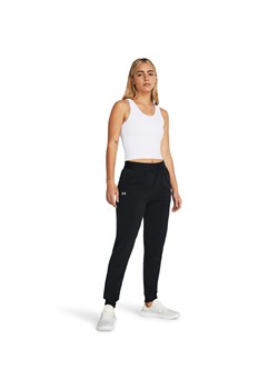 Damskie spodnie treningowe Under Armour Sport High Rise Woven Pant - czarne ze sklepu Sportstylestory.com w kategorii Spodnie damskie - zdjęcie 183628978