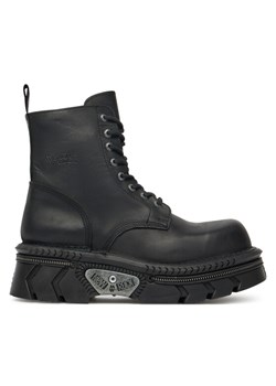 Glany NEW ROCK M-MILI084N-S6 Czarny ze sklepu eobuwie.pl w kategorii Buty zimowe męskie - zdjęcie 183629175