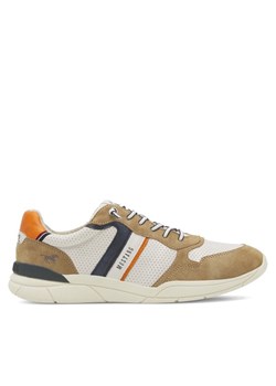 Sneakersy Mustang 4138-310 Beżowy ze sklepu eobuwie.pl w kategorii Buty sportowe męskie - zdjęcie 183629217