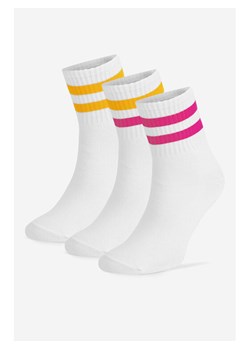 Skarpety Sprandi 0UB-003-AW24 (3-PACK) Żółty ze sklepu eobuwie.pl w kategorii Skarpetki damskie - zdjęcie 183629415
