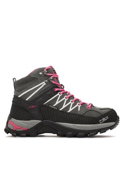 Trekkingi CMP Rigel Mid Wmn Trekking Shoes Wp 3Q12946 Szary ze sklepu eobuwie.pl w kategorii Buty trekkingowe damskie - zdjęcie 183629426