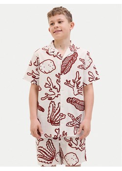 Jack&Jones Junior Koszula Luke 12277298 Écru Relaxed Fit ze sklepu MODIVO w kategorii Koszule chłopięce - zdjęcie 183631356