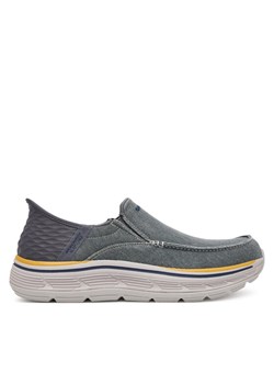 Skechers Półbuty Remaxed-Fenick 204839/CHAR Szary ze sklepu MODIVO w kategorii Półbuty męskie - zdjęcie 183631358