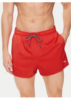 Puma Szorty kąpielowe 907658 Czerwony Regular Fit ze sklepu MODIVO w kategorii Kąpielówki - zdjęcie 183631565